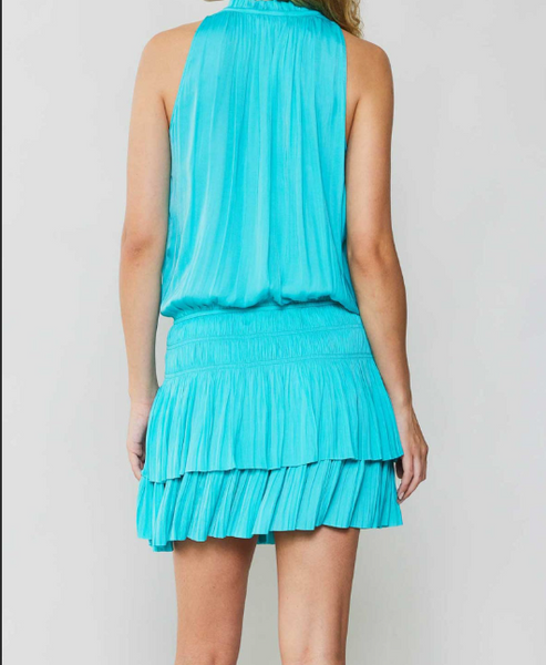 dark turquoise mini dress Perfect Stranger Poppy Mini Dress Dark Turquoise